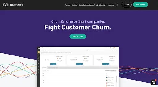 Churnzero webpage