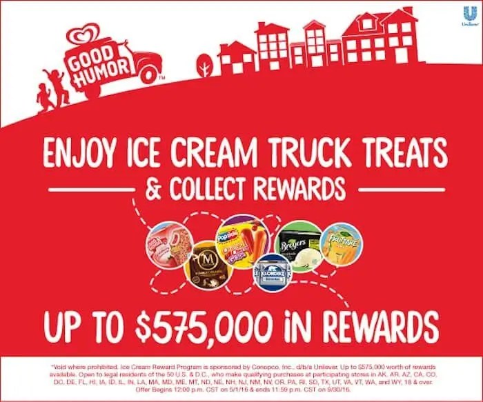 loyalty rewords program example for ice cream trucks